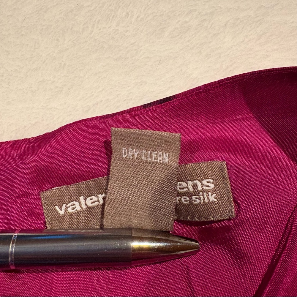 Vintage Valerie Stevens 3 piece silk skirt suit set - Picture 7 of 11